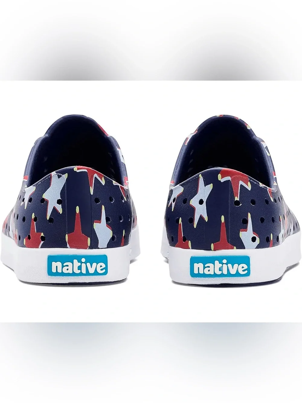 Jefferson USA NATIVE SHOES - RED, WHITE & BLUE